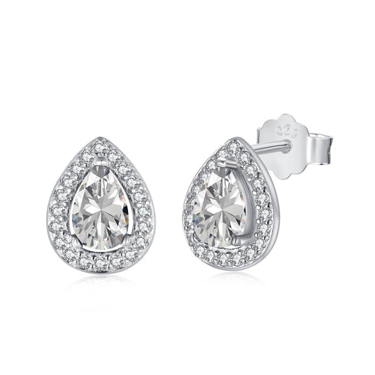 [Revel Jewelry]Luxurious Water Drop Shape Earrings