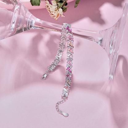 [Revel Jewelry]光り輝くユニークなマルチシェイプデイリーブレスレット