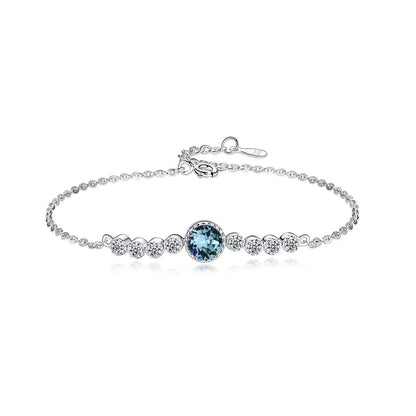 [Revel Jewelry]Luxuriöses Herz des Ozeans Armband