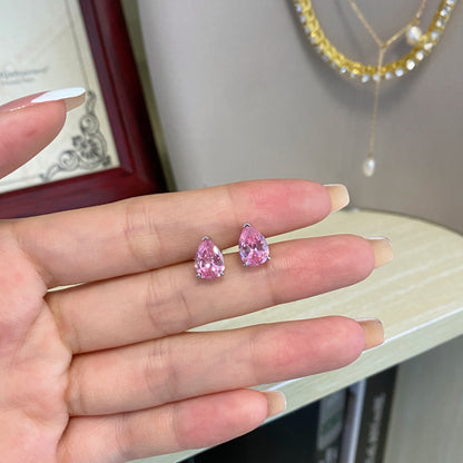[Revel Jewelry]Ornate Water Drop Shape Earrings