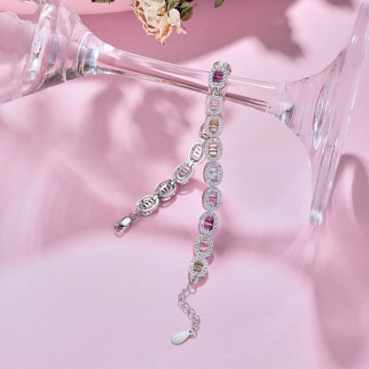[Revel Jewelry] エメラルドカット装飾ブレスレット