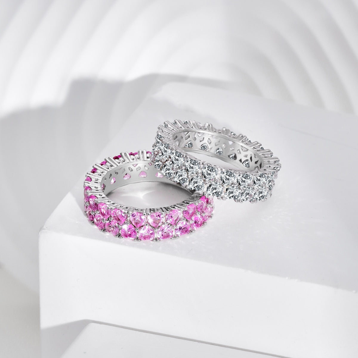 [Revel Jewelry]Sparkling Full Heart Ring