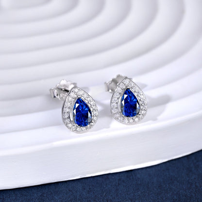 [Revel Jewelry]Luxurious Water Drop Shape Earrings