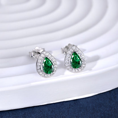 [Revel Jewelry]Luxurious Water Drop Shape Earrings