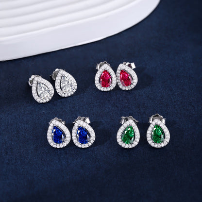 [Revel Jewelry]Luxurious Water Drop Shape Earrings