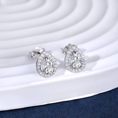 [Revel Jewelry]Luxurious Water Drop Shape Earrings