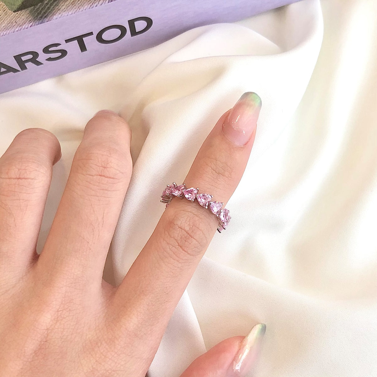 [Revel Jewelry]0.25 Carat Radiant Romance Heart Cut Lover Ring