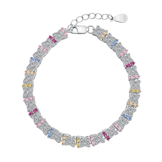 [Revel Jewelry]Einzigartiges farbenfrohes Armband in Blumenform für jeden Tag