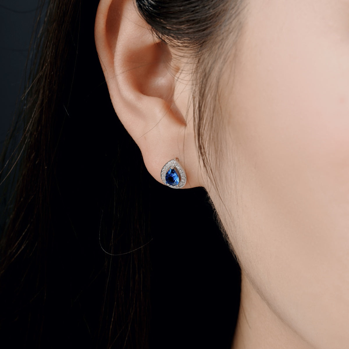 [Revel Jewelry]Luxurious Water Drop Shape Earrings