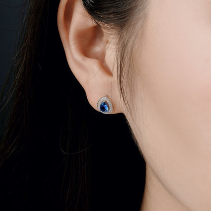 [Revel Jewelry]Luxurious Water Drop Shape Earrings