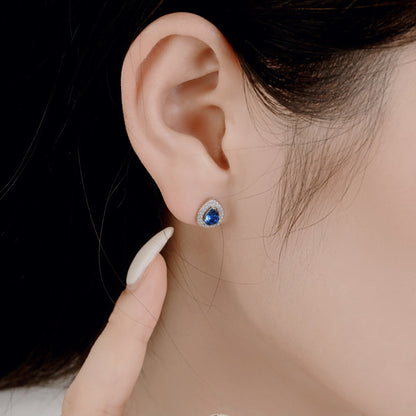 [Revel Jewelry]Luxurious Water Drop Shape Earrings