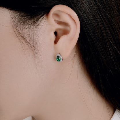 [Revel Jewelry]Luxurious Water Drop Shape Earrings