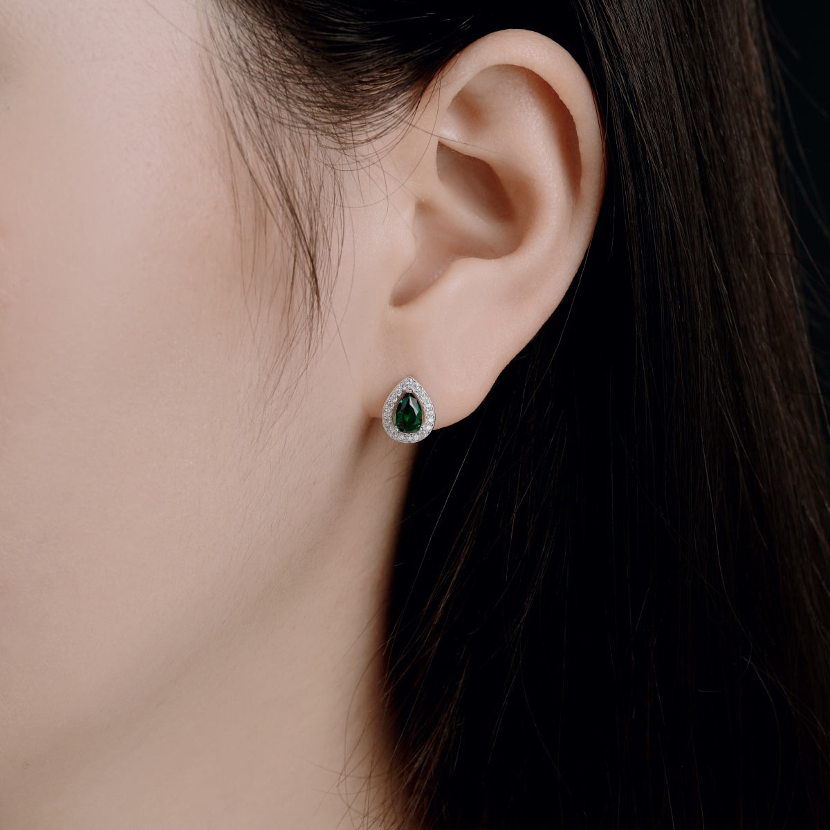 [Revel Jewelry]Luxurious Water Drop Shape Earrings