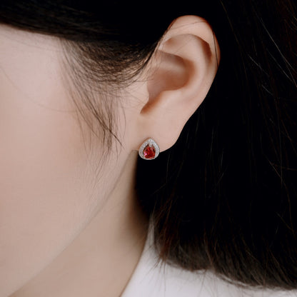[Revel Jewelry]Luxurious Water Drop Shape Earrings