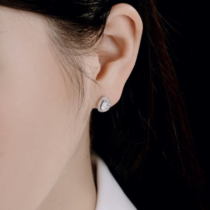 [Revel Jewelry]Luxurious Water Drop Shape Earrings