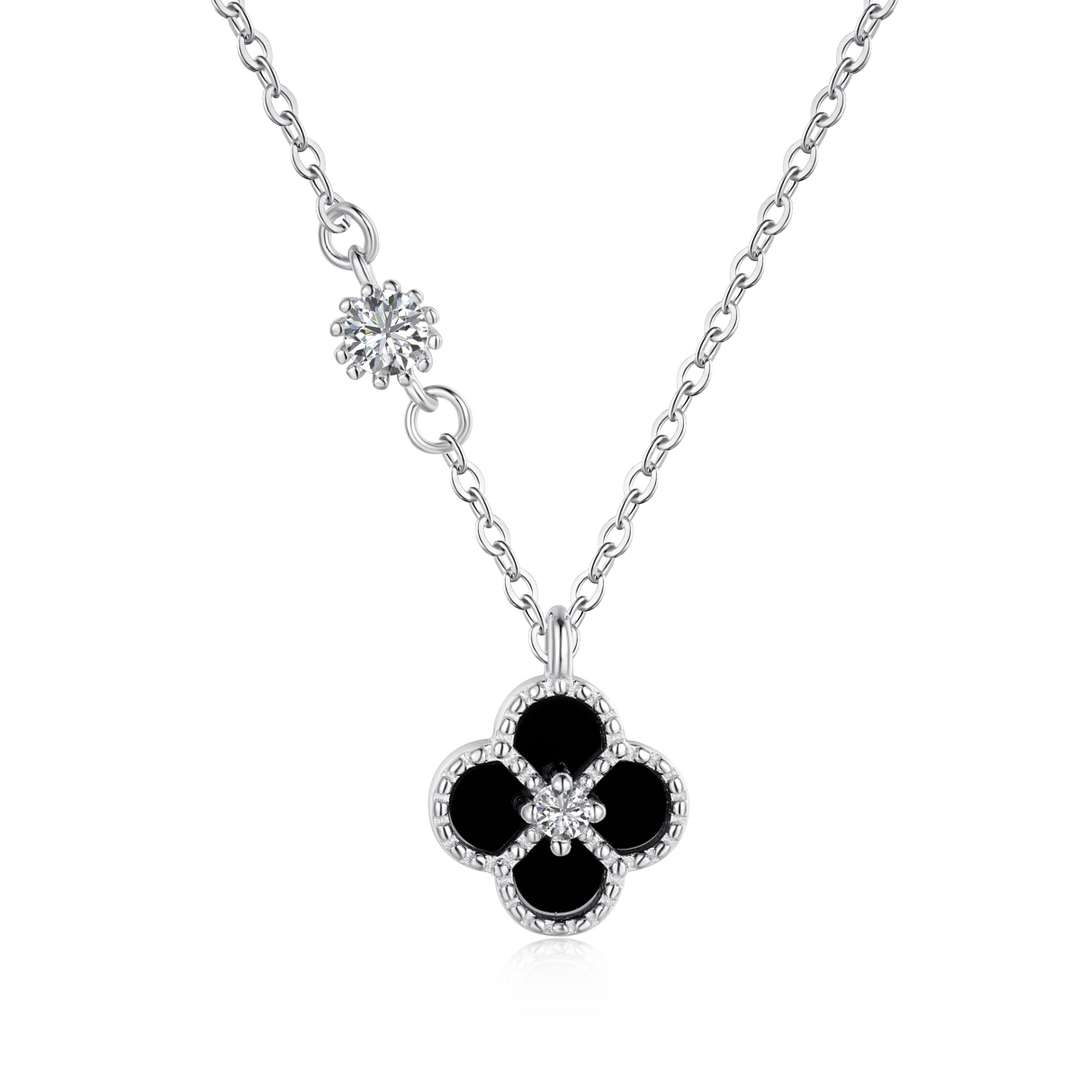 [Revel Schmuck]Zarte Halskette in Blumenform