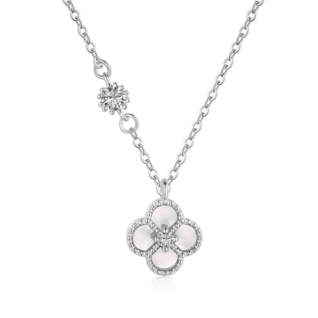 [Revel Schmuck]Zarte Halskette in Blumenform