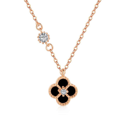 [Revel Schmuck]Zarte Halskette in Blumenform