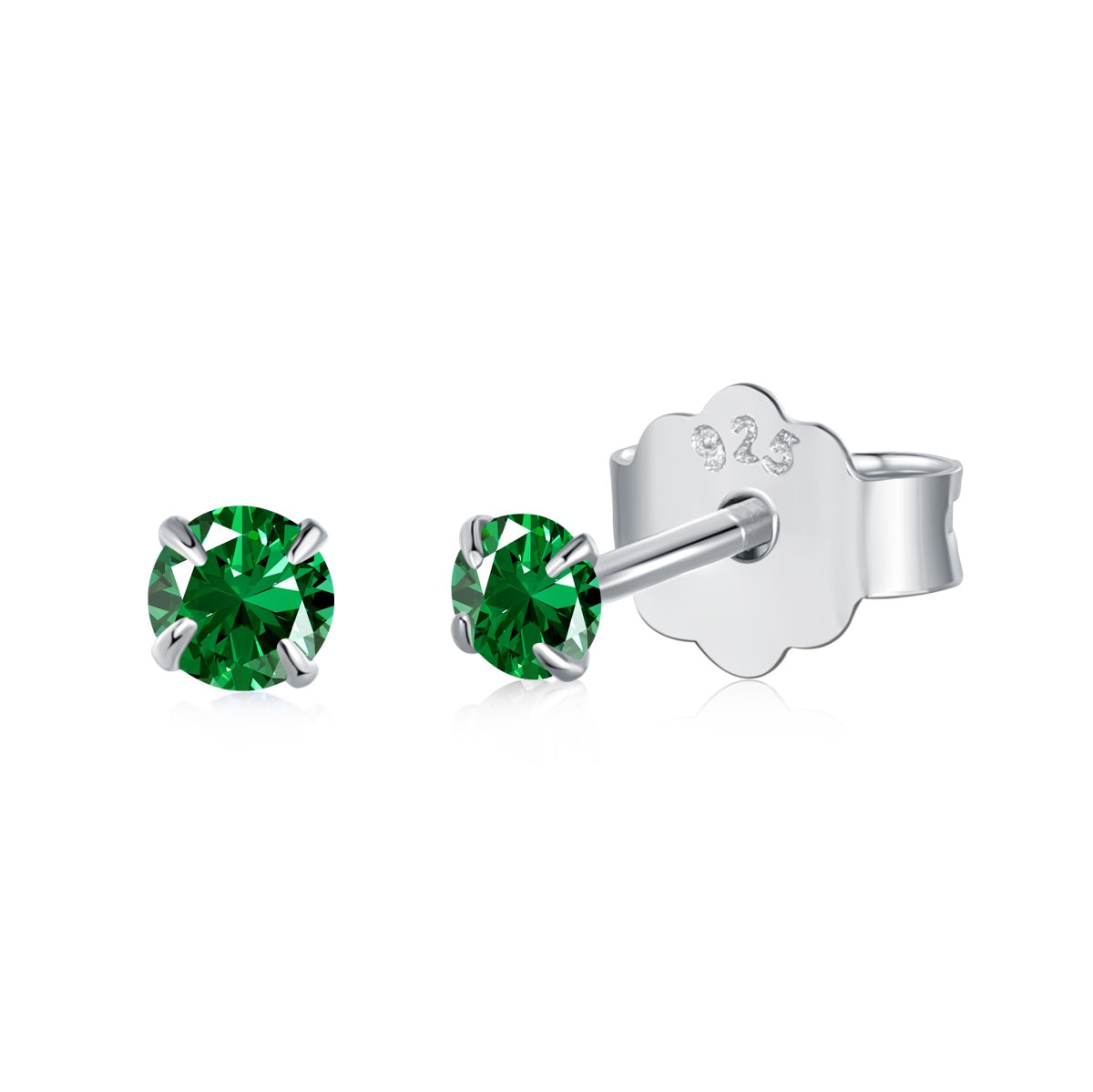 [Revel Jewelry]Delicate Solitaire Earrings