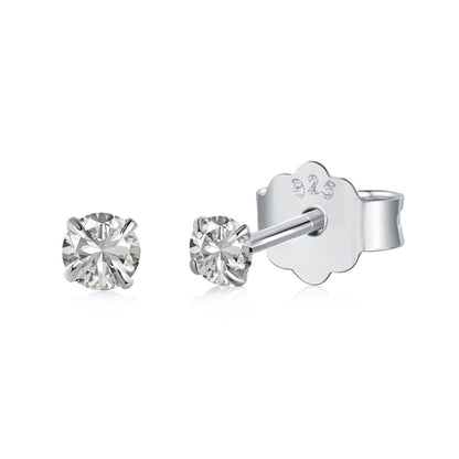 [Revel Jewelry]Delicate Solitaire Earrings
