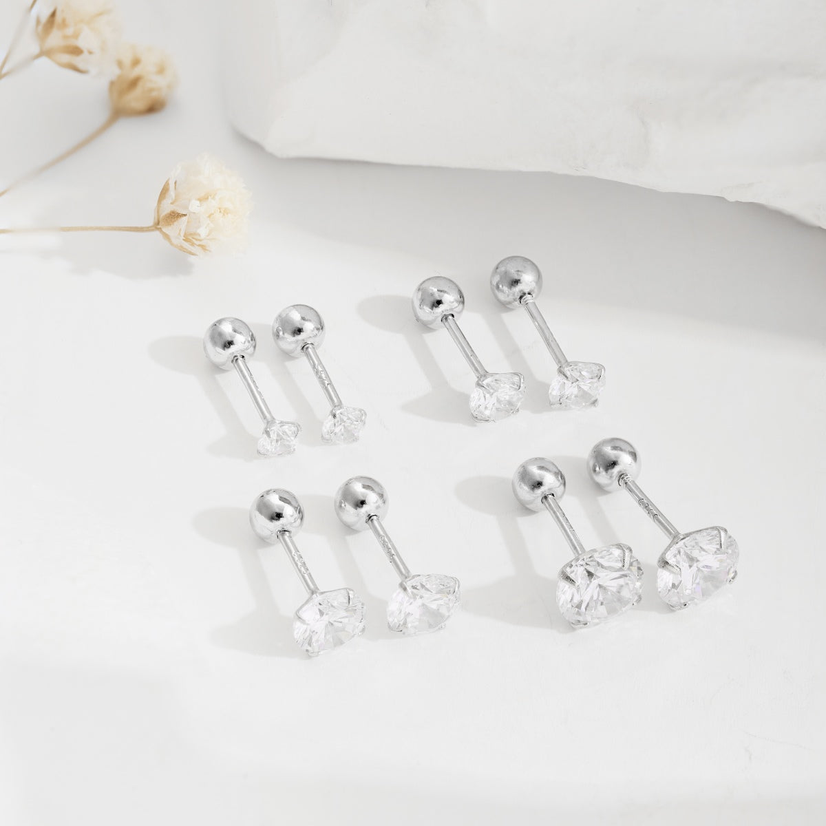 [Revel Jewelry]Unique U-Shaped Ear Bone Earrings