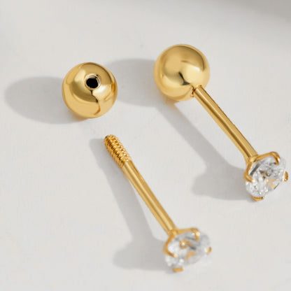 [Revel Jewelry]Unique U-Shaped Ear Bone Earrings