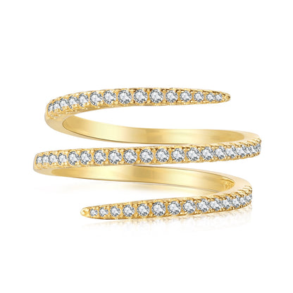[Revel Jewelry]Unique Vibrant Entangle Daily Ring