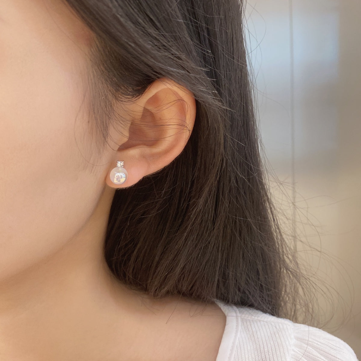 [Revel Jewelry]Symphony Mermaid Pearl Earrings