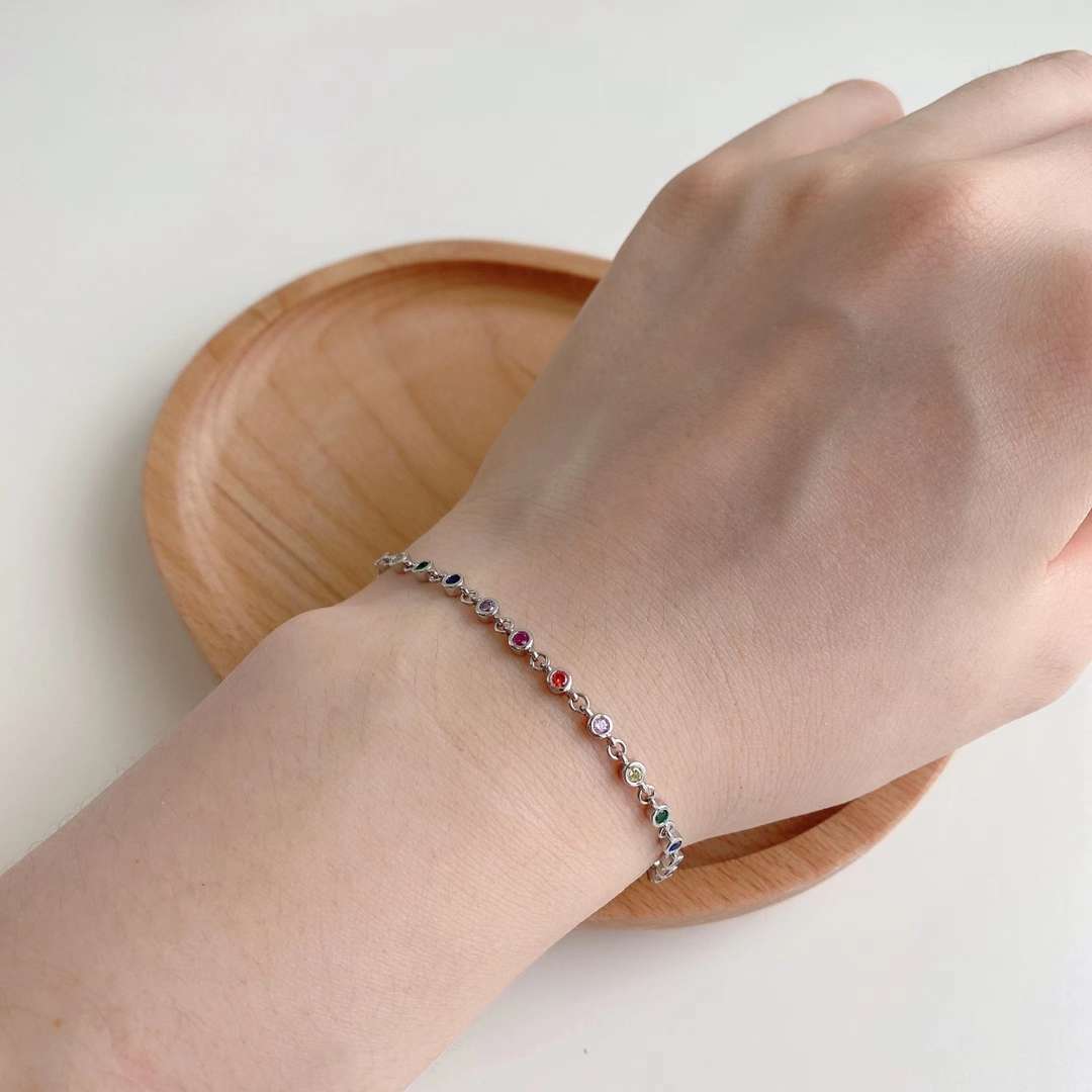 [Revel Jewelry]Farbenfrohes Perlenarmband