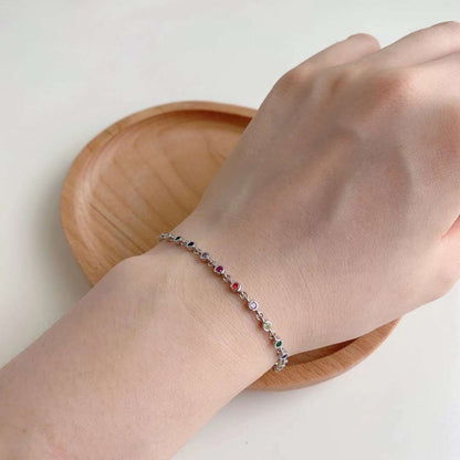 [Revel Jewelry]Farbenfrohes Perlenarmband