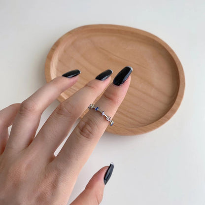 [Revel Jewelry]Unique Trapezoid Cut Daily Ring