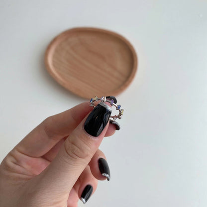 [Revel Jewelry]Unique Trapezoid Cut Daily Ring