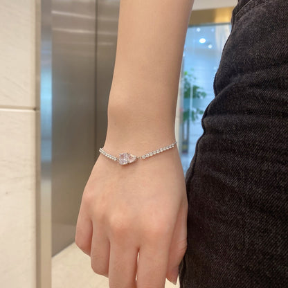 [Revel Jewelry]Dazzling Unique Multi Shape Lover Bracelet