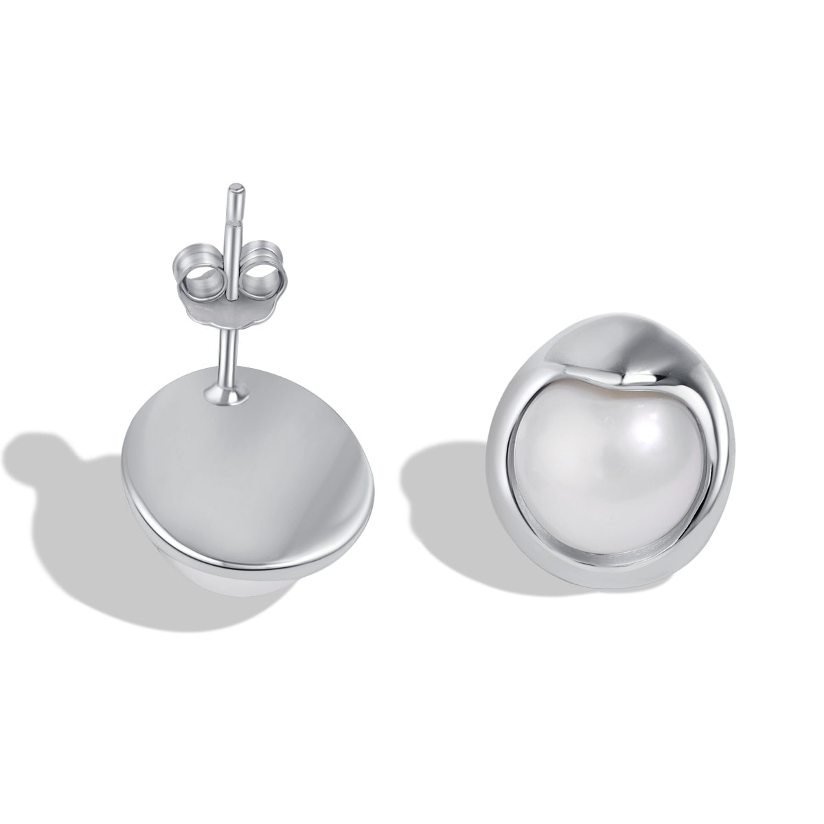 [Revel Jewelry]Dainty Bread Pearl Earrings