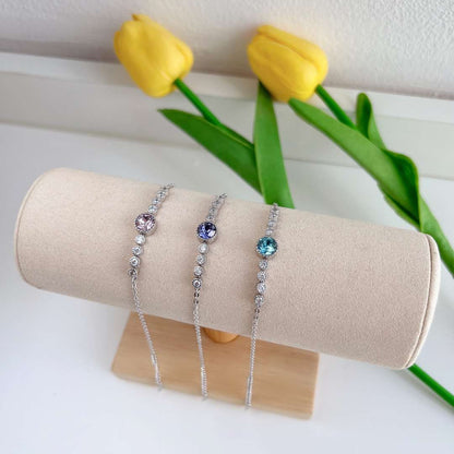 [Revel Jewelry]Luxuriöses Herz des Ozeans Armband