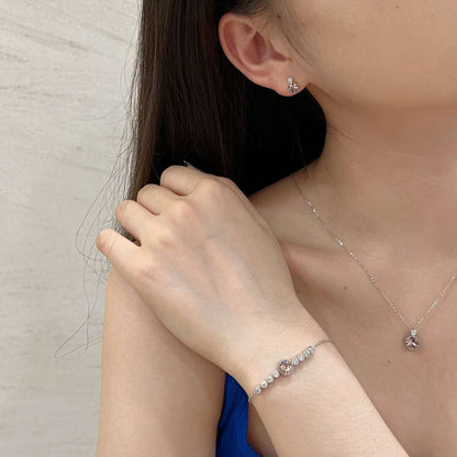 [Revel Jewelry]Luxuriöses Herz des Ozeans Armband