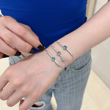 [Revel Jewelry]Luxuriöses Herz des Ozeans Armband