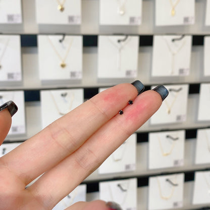 [Revel Jewelry]Delicate Solitaire Earrings