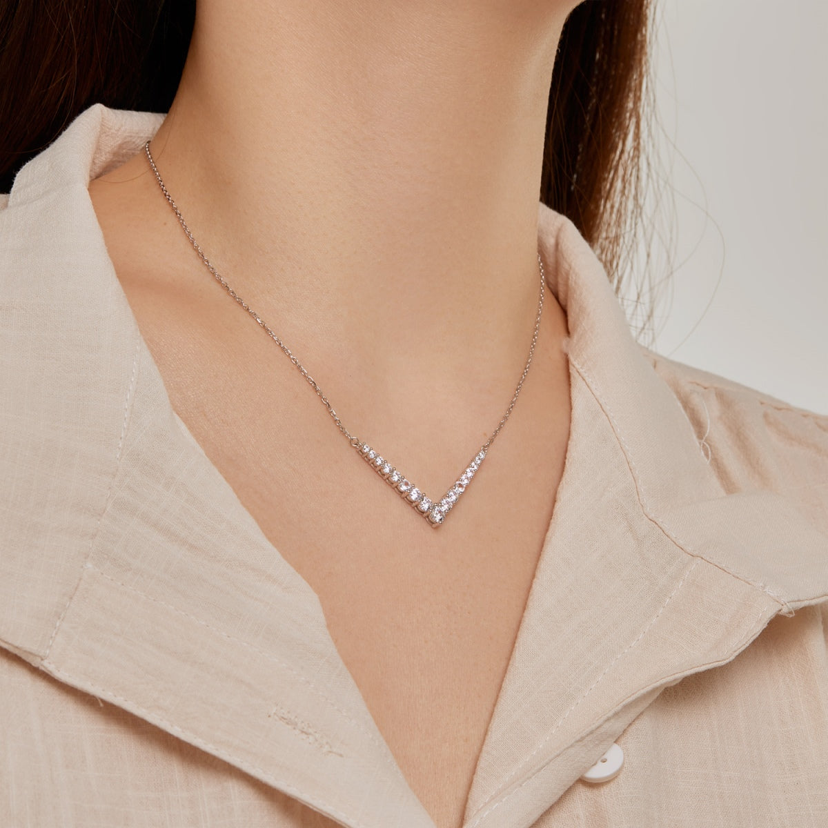 [Revel Jewelry]Ornate Round Cut Halskette