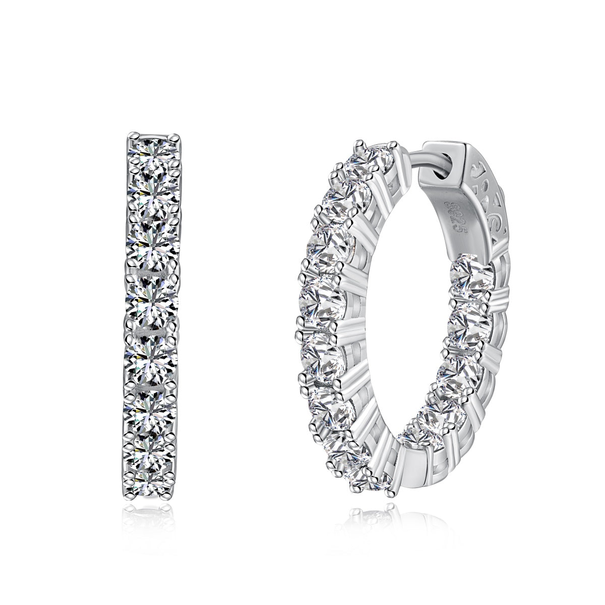 [Revel Jewelry]Unique Round Cut Daily Earrings