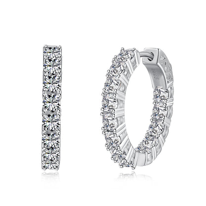 [Revel Jewelry]Unique Round Cut Daily Earrings