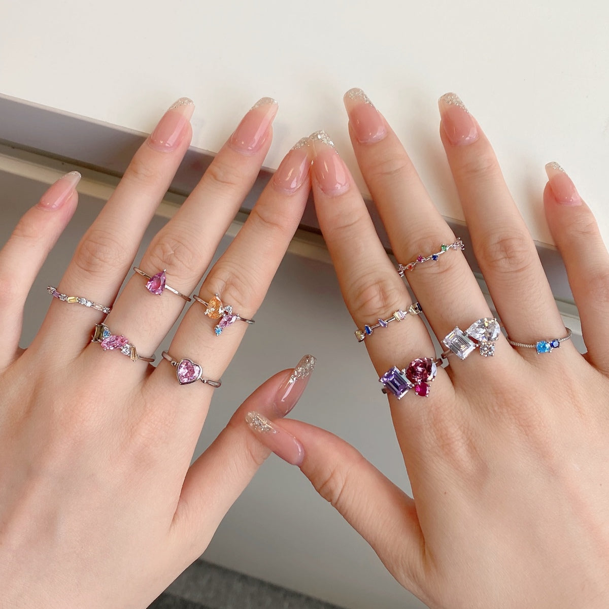 [Revel Jewelry]Unique Trapezoid Cut Daily Ring
