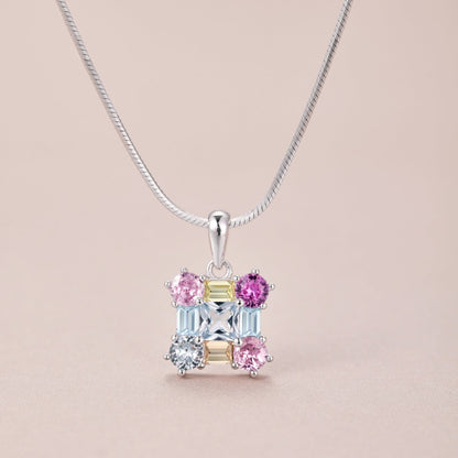[Revel Jewelry]Gorgeous Multi Colorful Necklace