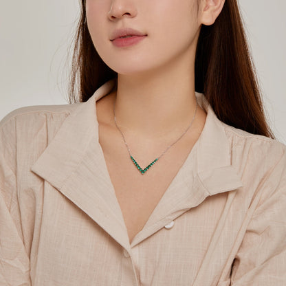 [Revel Jewelry]Ornate Round Cut Halskette
