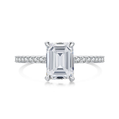 [Revel Jewelry]2.0 Carat Scintillating Ornate Radiant Cut Party Ring