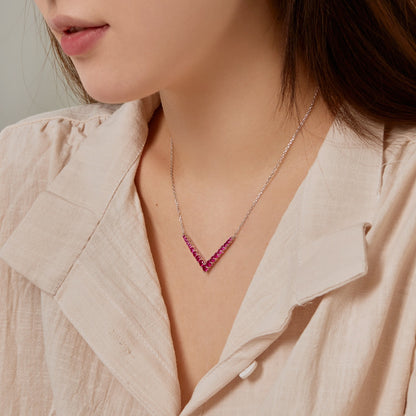 [Revel Jewelry]Ornate Round Cut Halskette