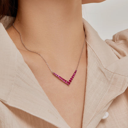 [Revel Jewelry]Ornate Round Cut Halskette