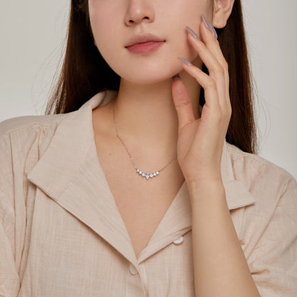 [Revel Jewelry]Zarte Bunte Herz-Halskette