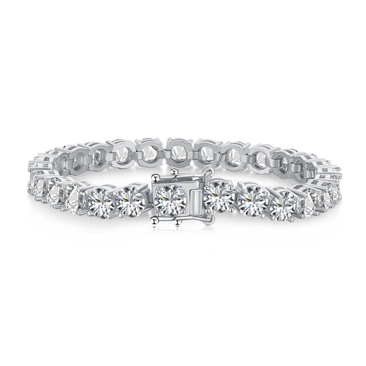 [Revel Jewelry]0.75 Carat Dazzling Round Cut Wedding Bracelet