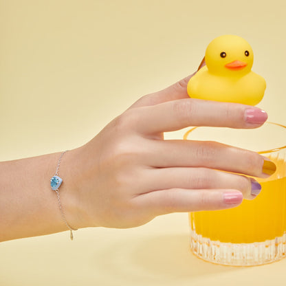 [Revel Jewelry]きらめくロマンチックなハート型恋人ブレスレット